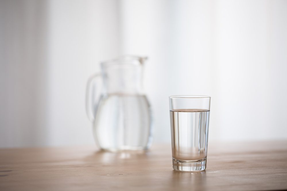 Water on the window side