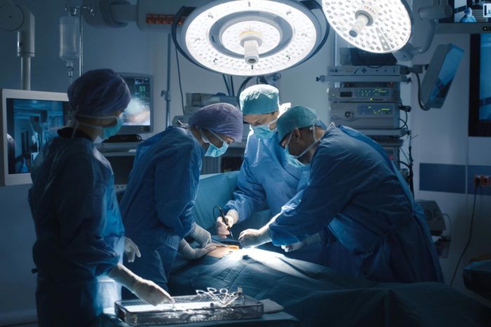 operating room, surgery