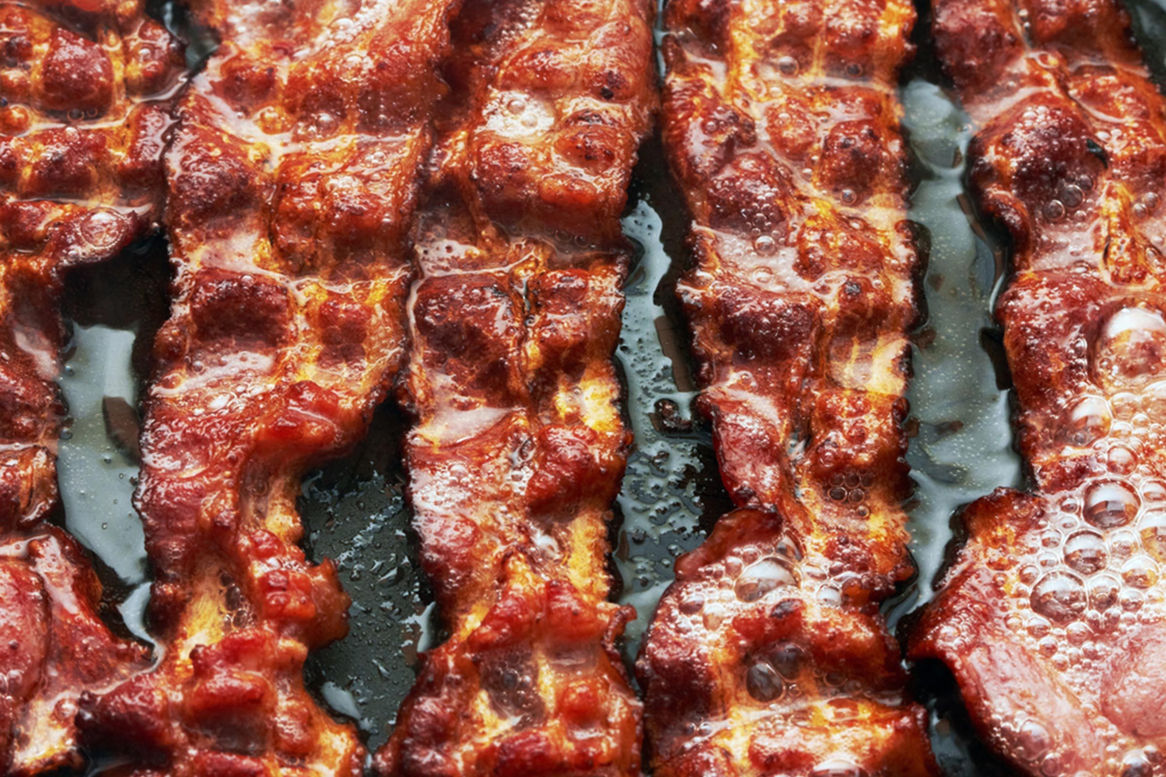 sizzling bacon