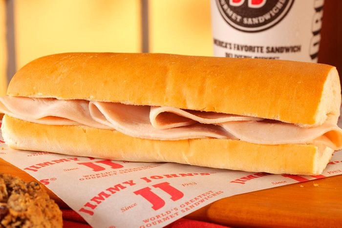 Jimmy John's Slim 4 sandwich