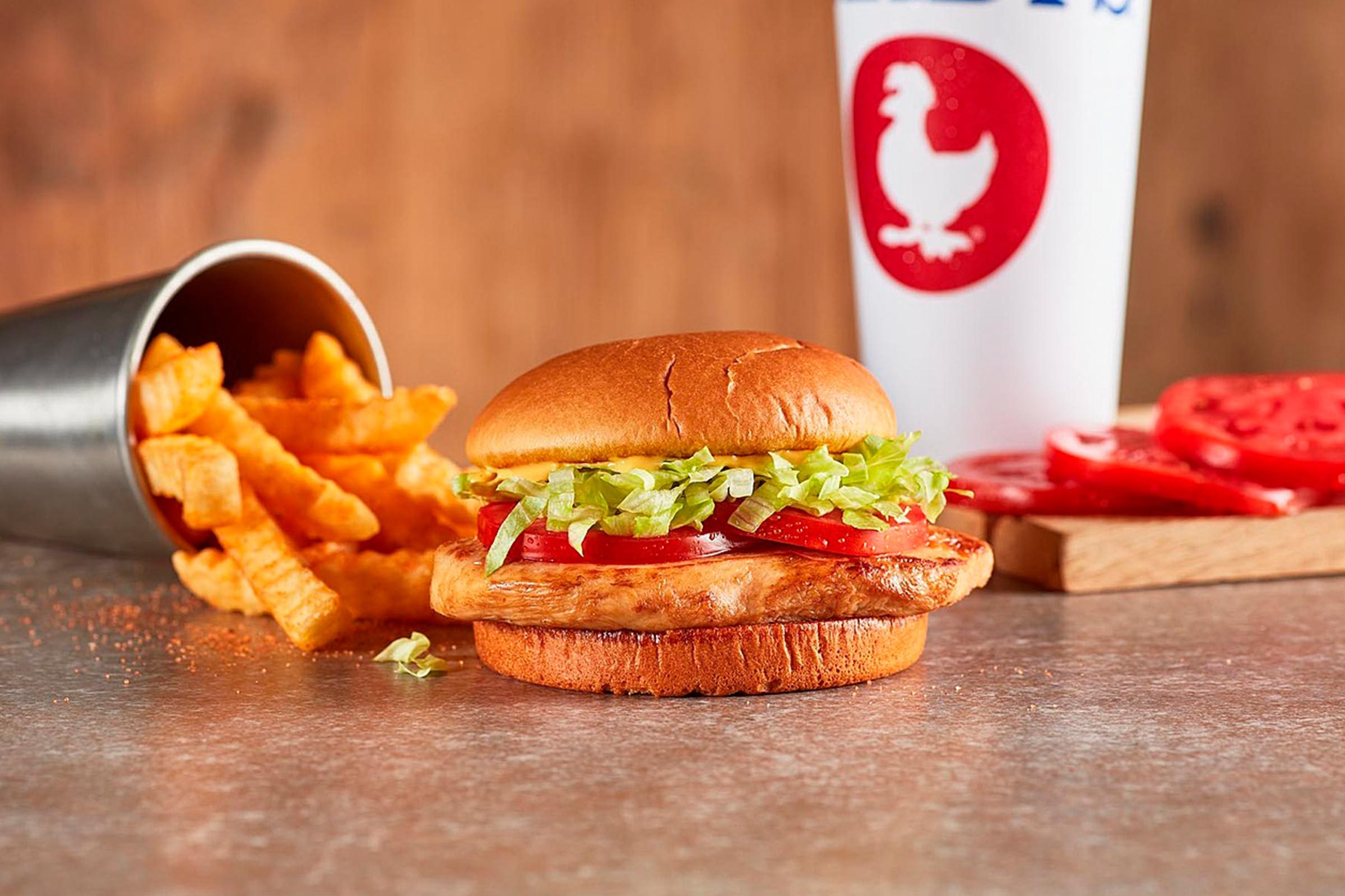 Zaxb's grilled chicken sandwich