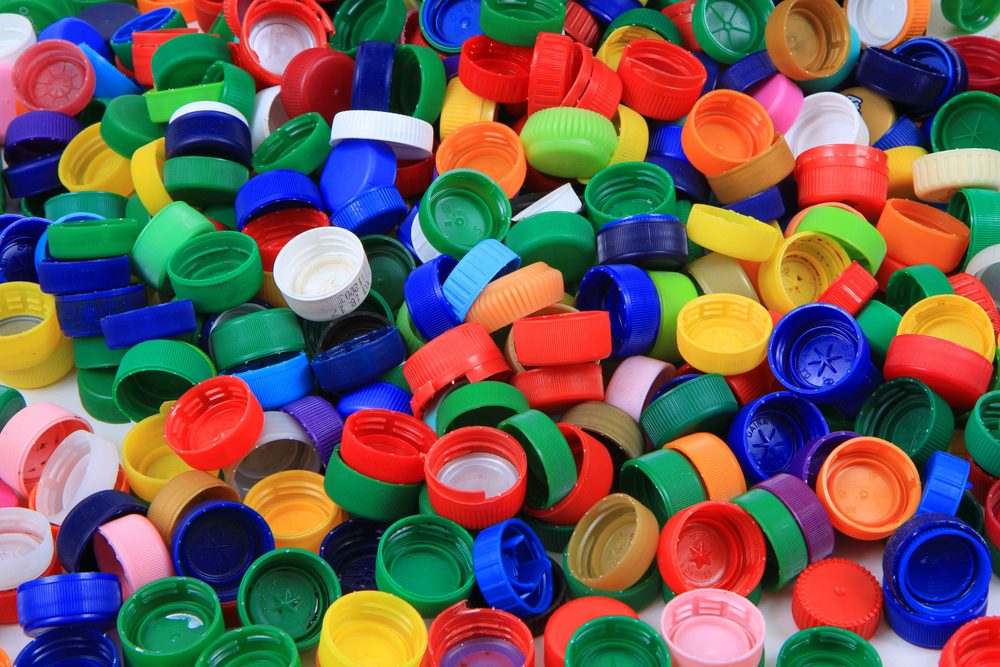 plastic bottle caps