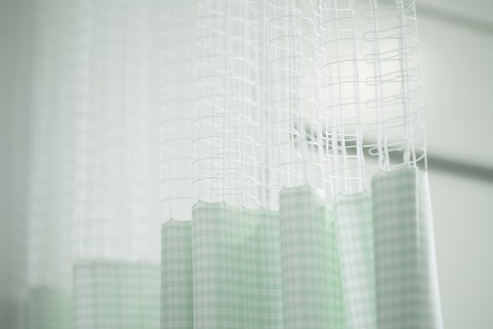 Curtain Of A Hospital Room