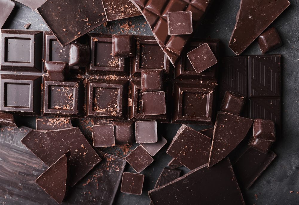 dark chocolate pieces