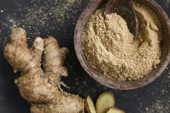 Ginger root and ginger powder