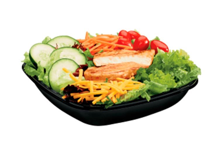 Jack in the Box grilled chicken salad