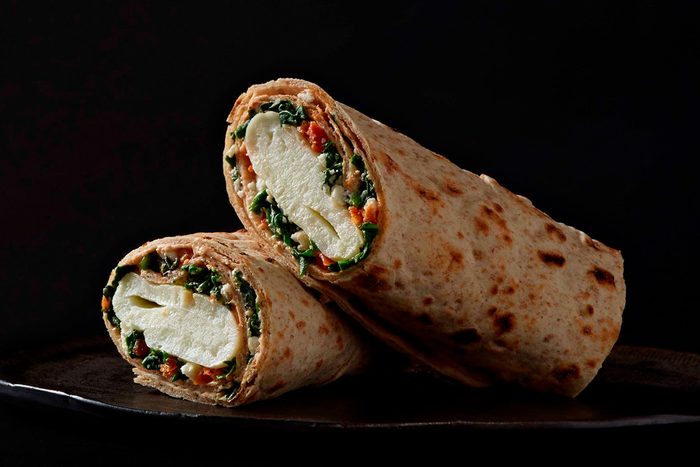 Starbucks Spinach feta breakfast wrap