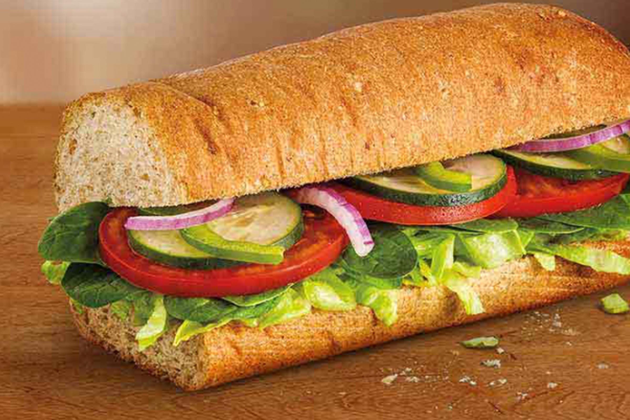 Subway Veggie Delight