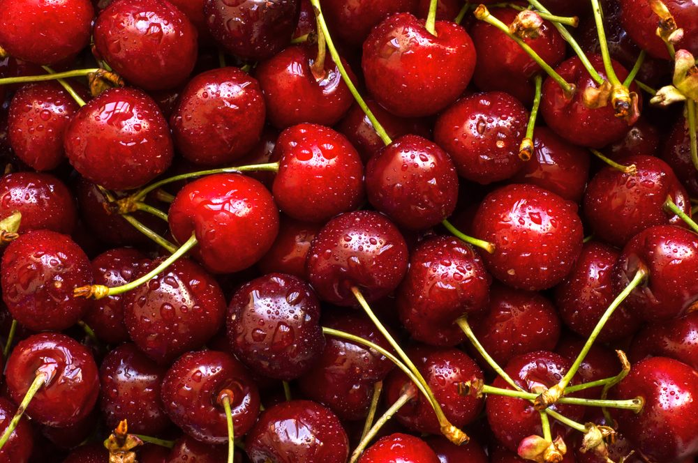 Cherries background