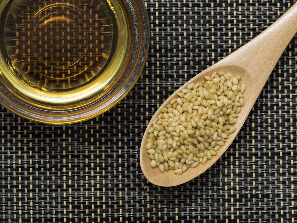 Sesame oil and sesame seeds