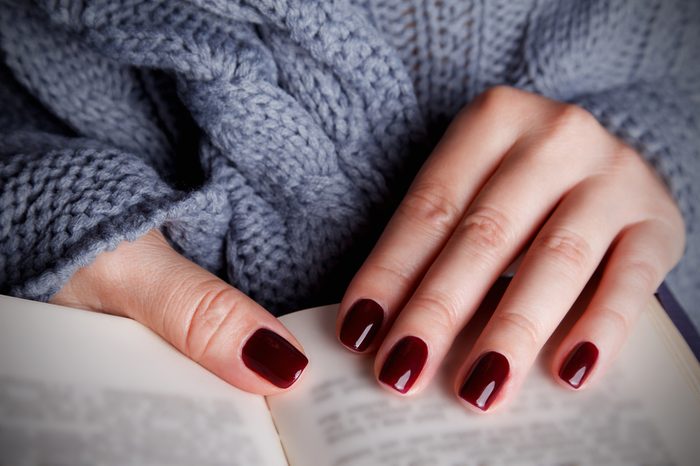 Beautiful painted nails for autumn