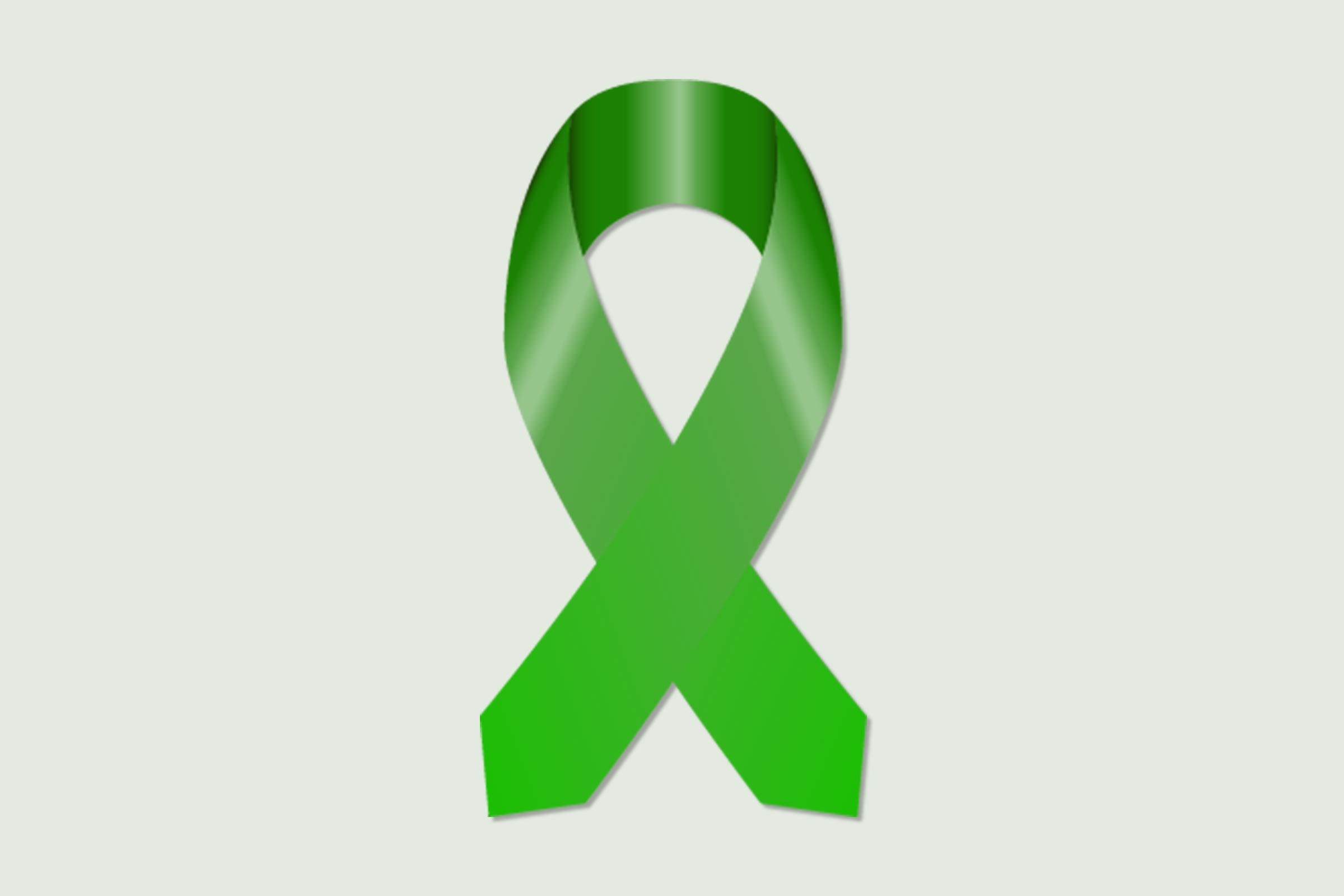 lime green cancer ribbon for lymphoma