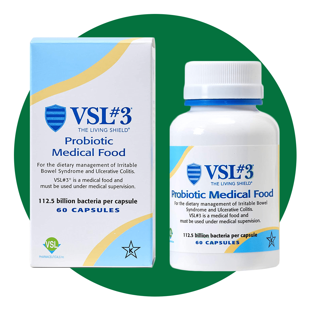 Vsl Probiotic Medical Food Dietary Management Ibs Ecomm Via Amazon