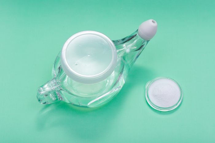 neti pot nasal saline