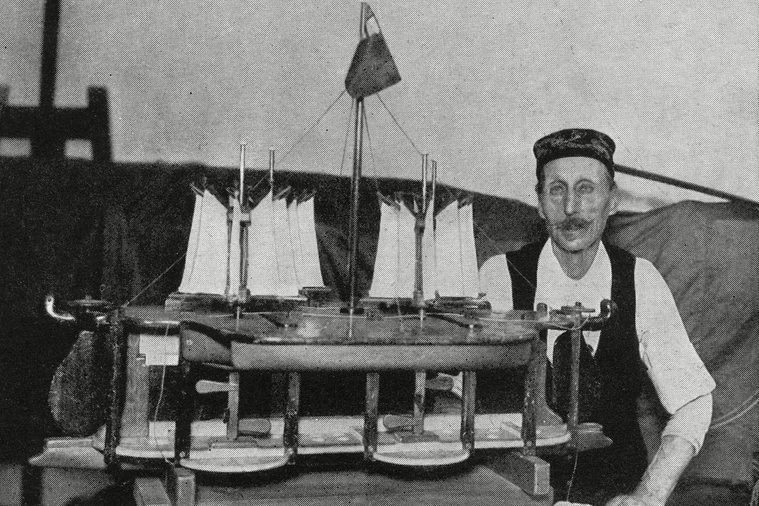 Curious Carvings by James Henry Pullen at Earlswood Asylum, 1911