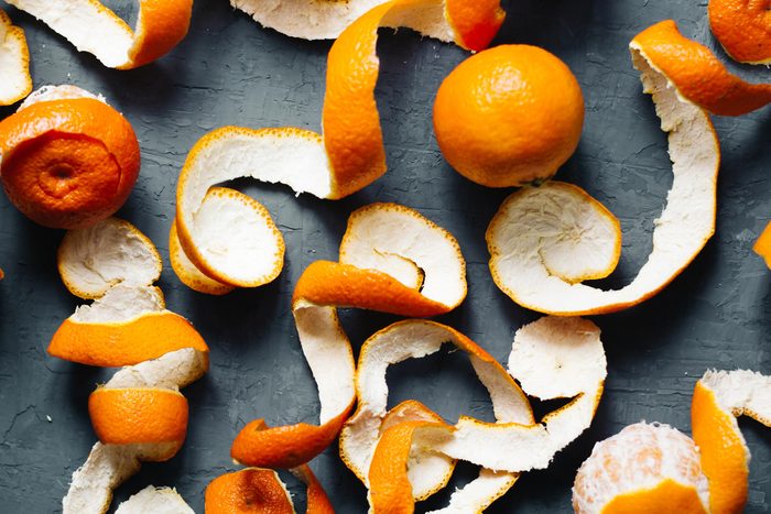 orange peels