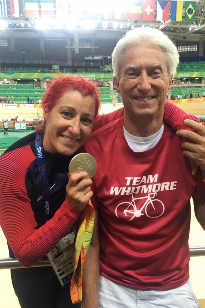 jamie whitmore with medal