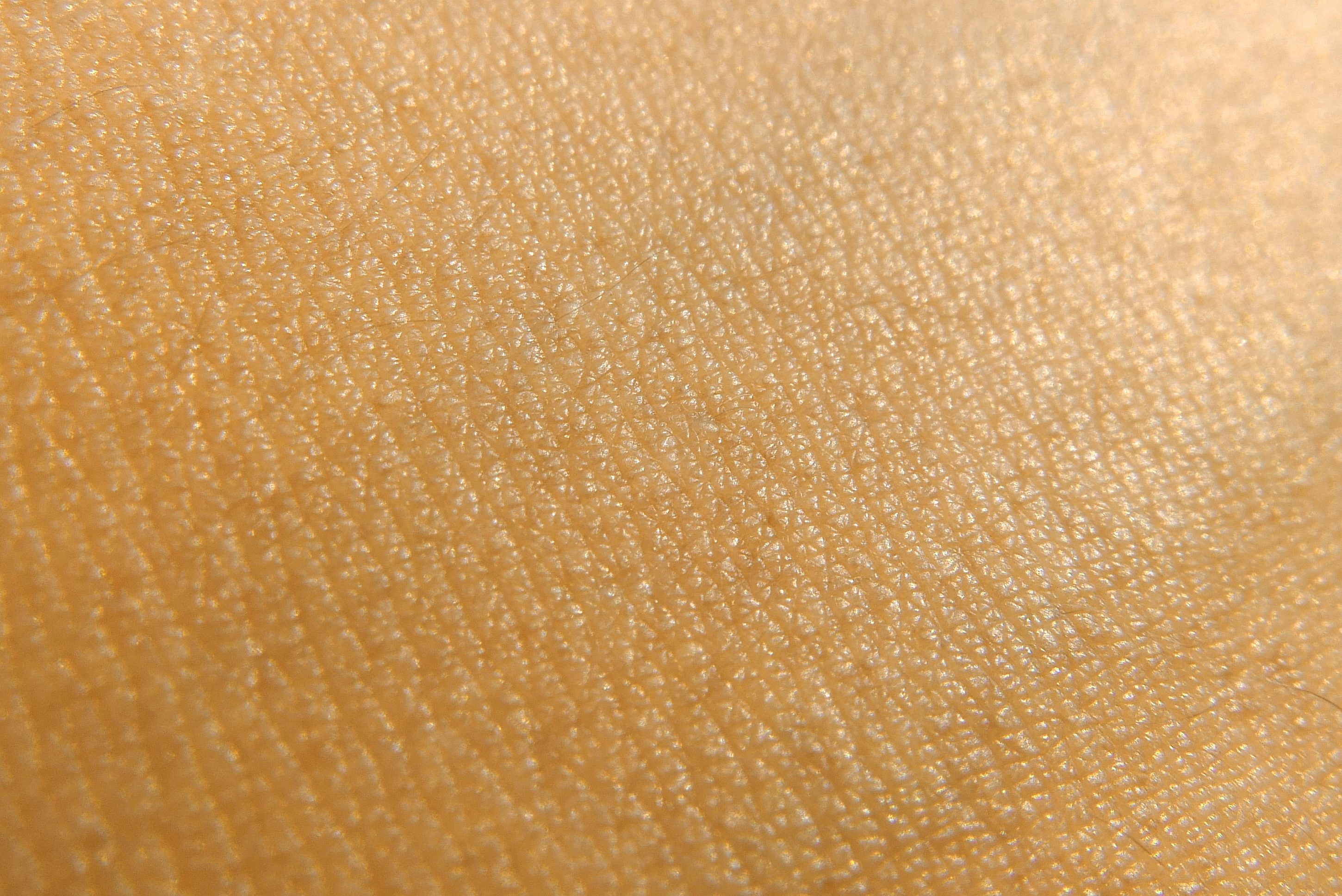 close up of skin