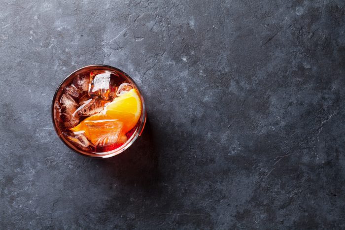 Negroni cocktail