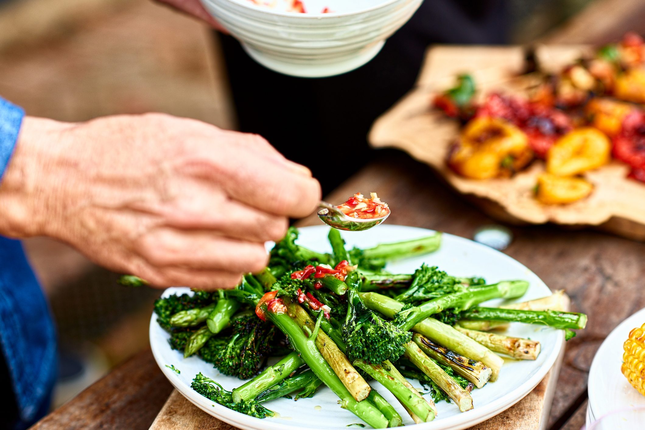 close up of vegetables