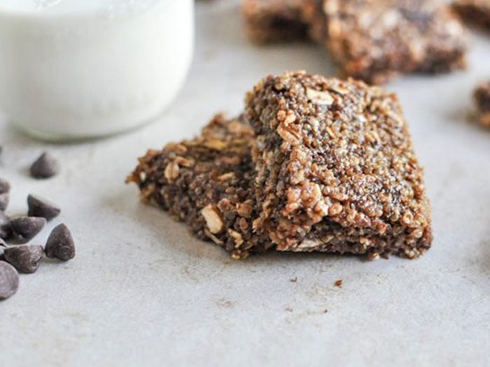 No Bake Brown Butter Quinoa Bars