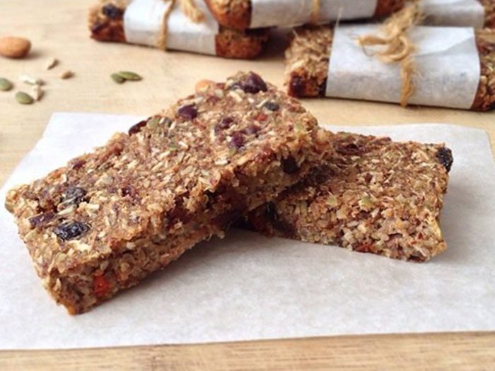 Quinoa Fruit And Nut Protein Bars