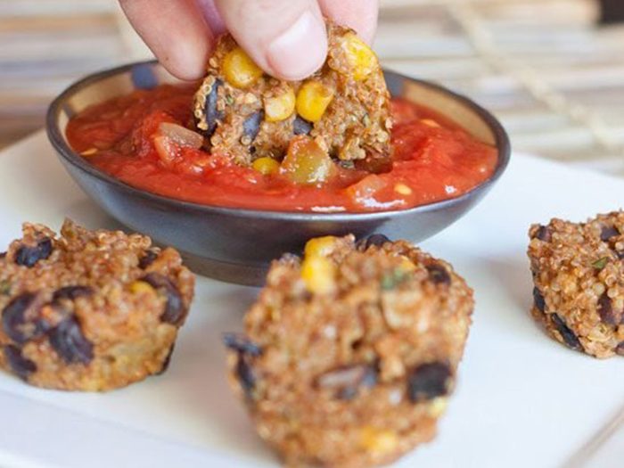 Southwestern Quinoa Bites