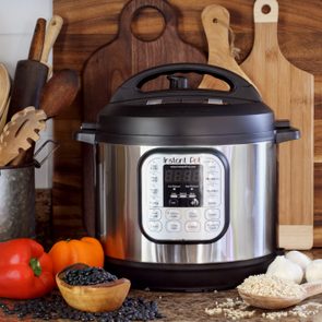 instant pot in kitchen