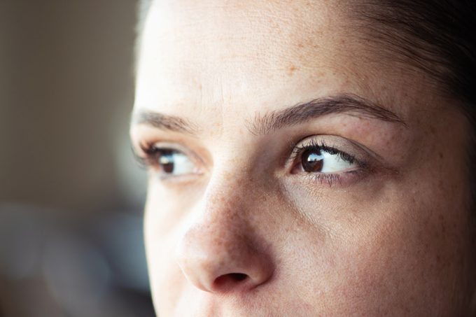 close up of eyes, eye health concept