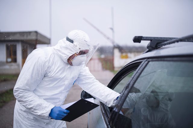 coronavirus drive up testing