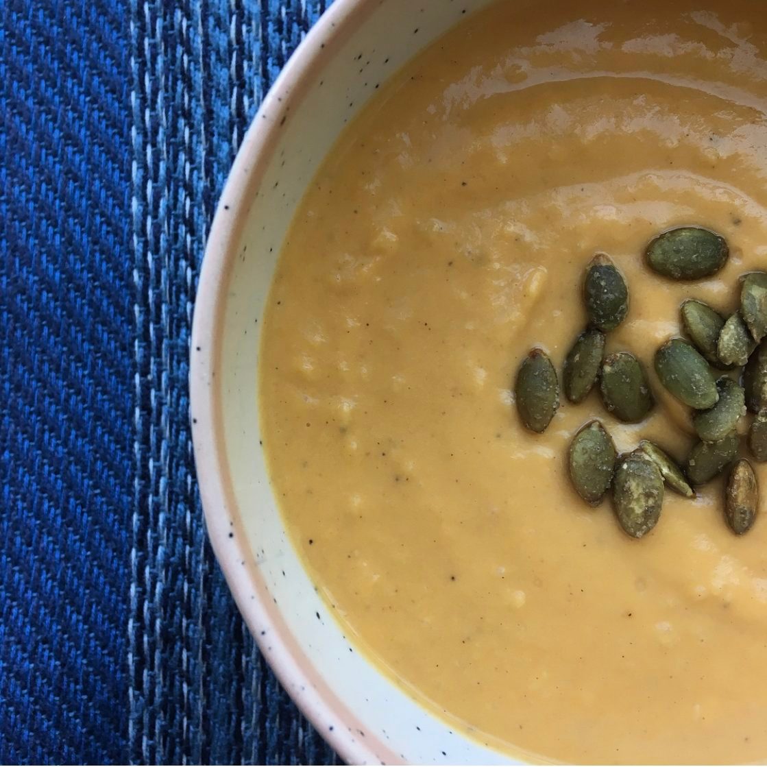 protein sweet potato soup
