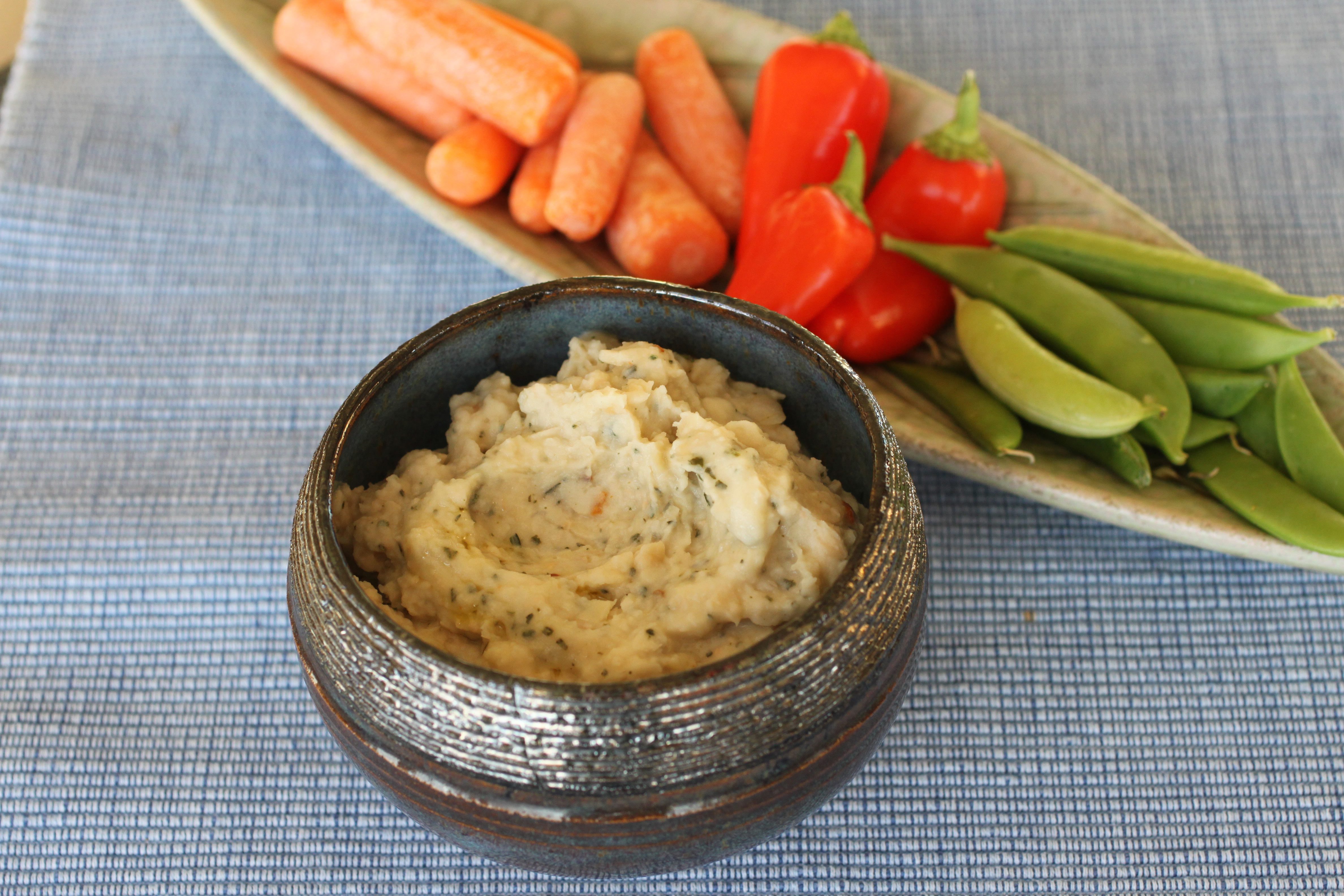 white bean dip