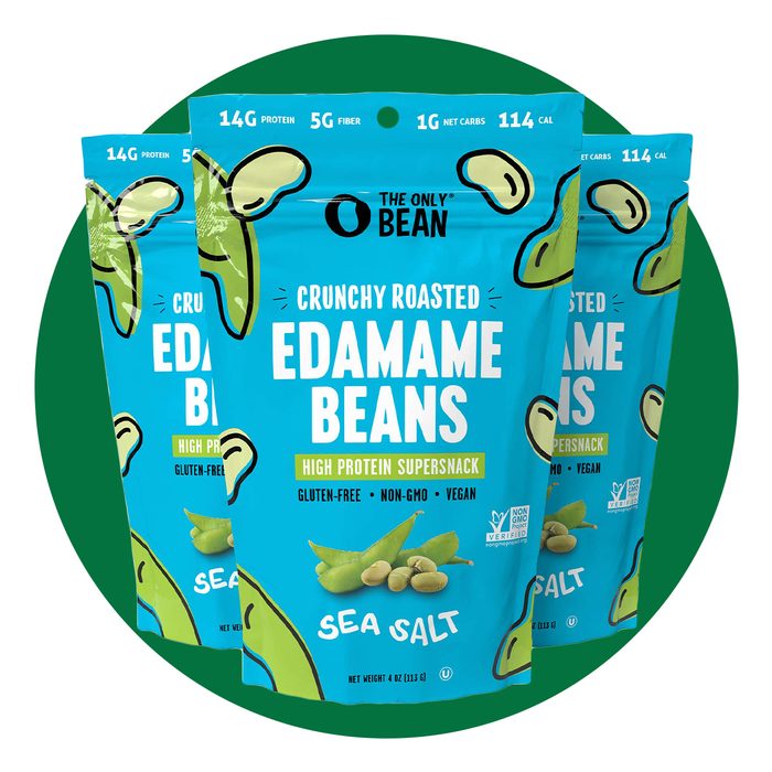 Edamme bean snacks