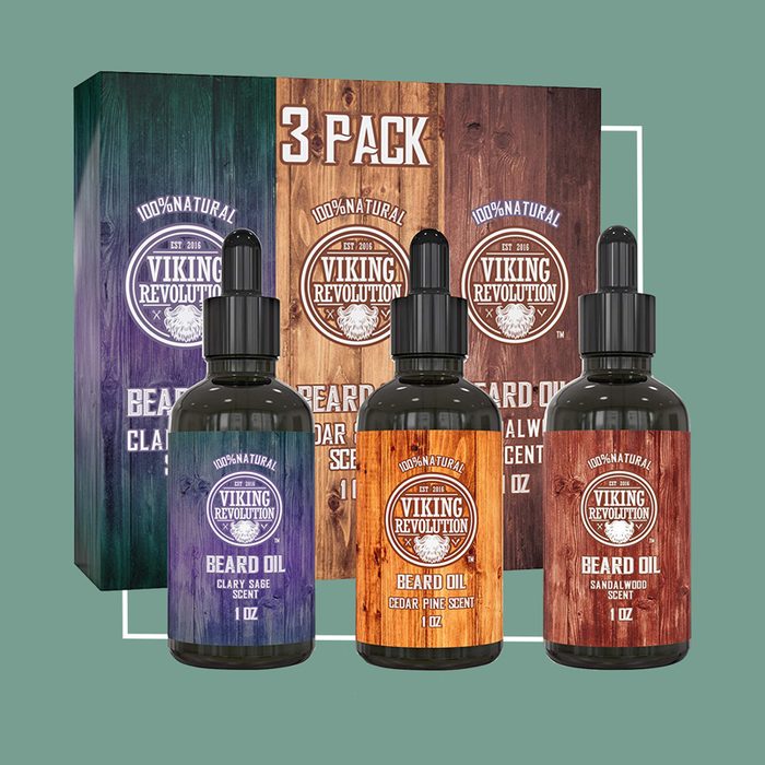 beard oil 3 pack set