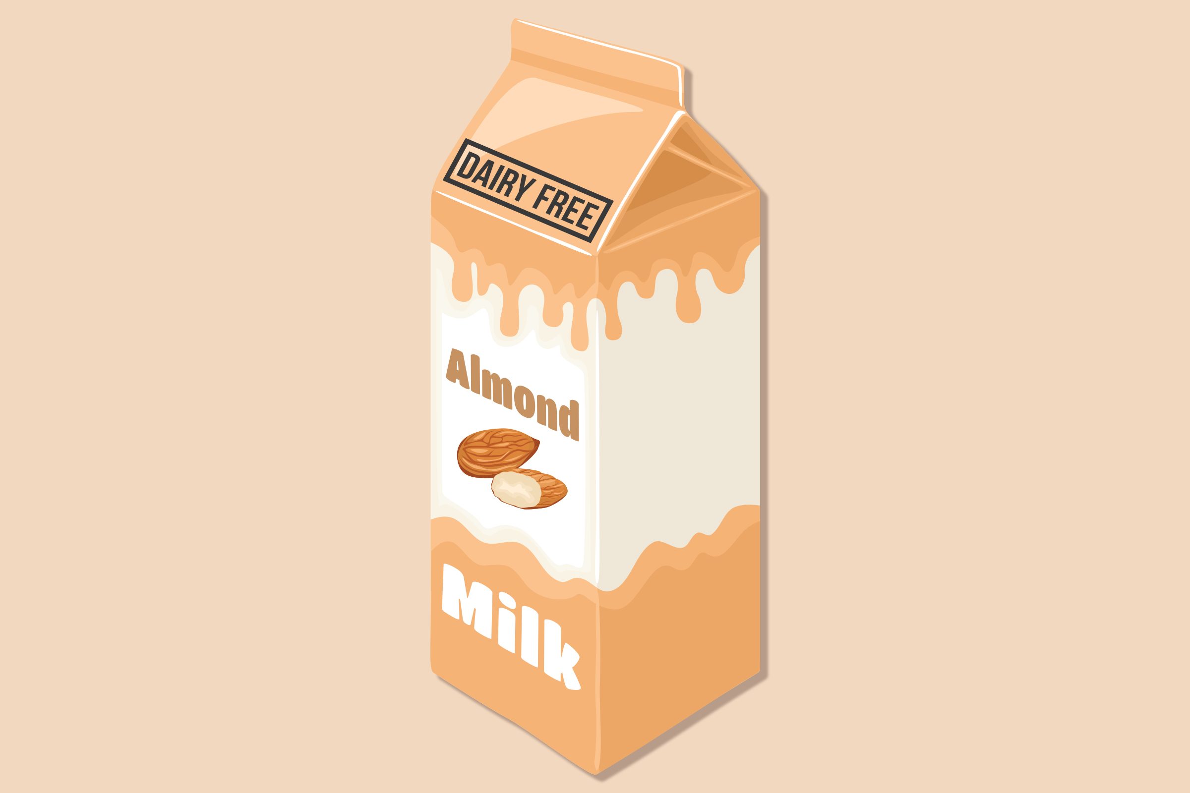 dairy free almond milk