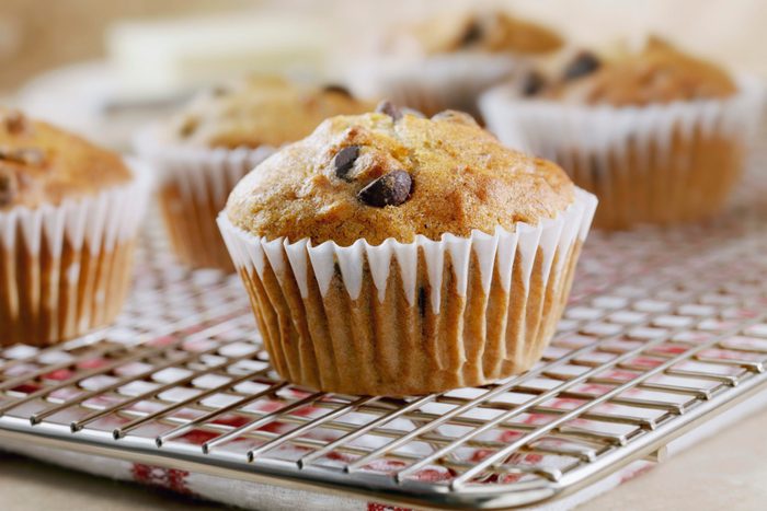 banana chocolate chip muffins