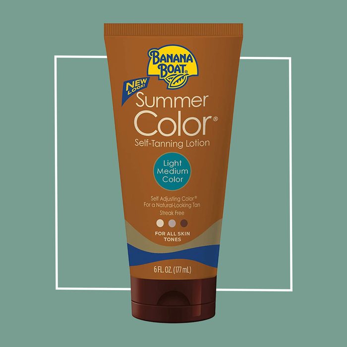 banana boat summer color self tanner