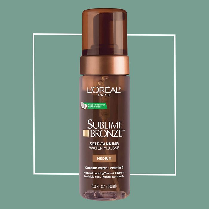 l'oreal sublime bronze tanning mousse