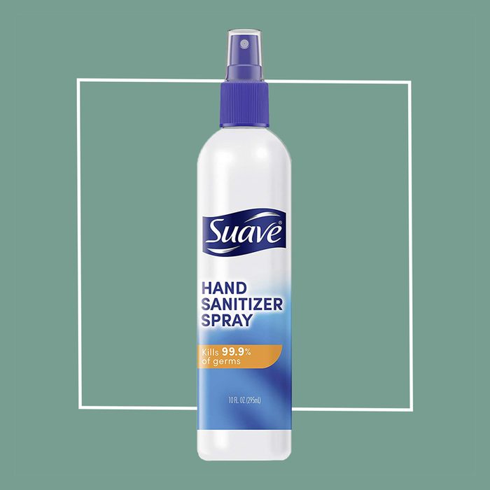 suave hand sanitizer spray