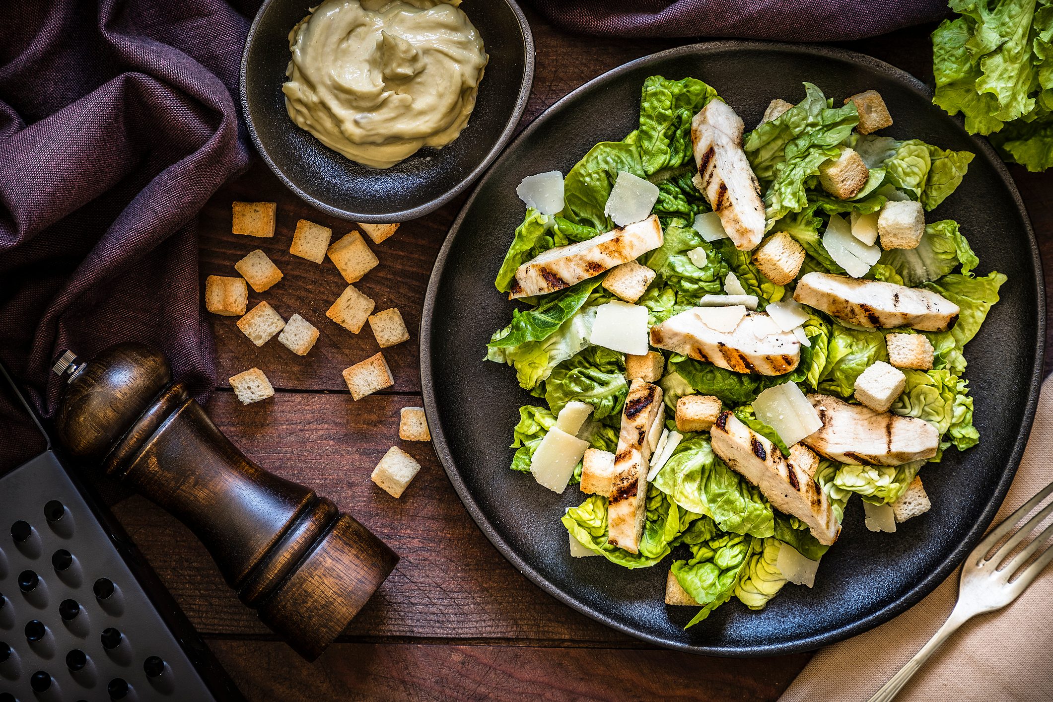 Fresh chicken salad