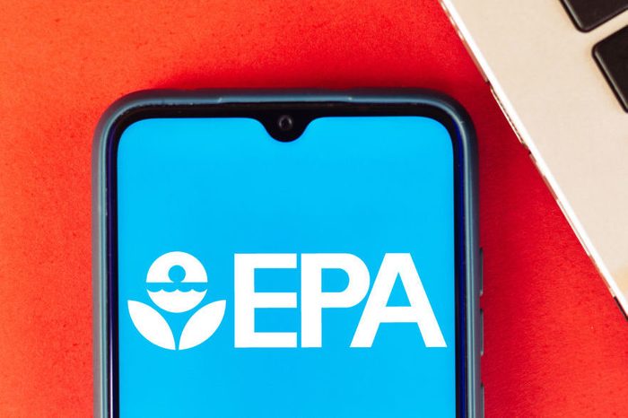 In this photo illustration the Environmental Protection...