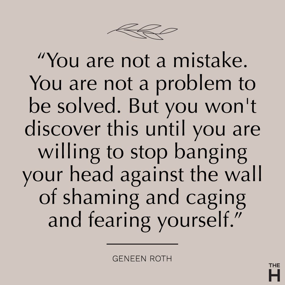 geneen roth body positive quote
