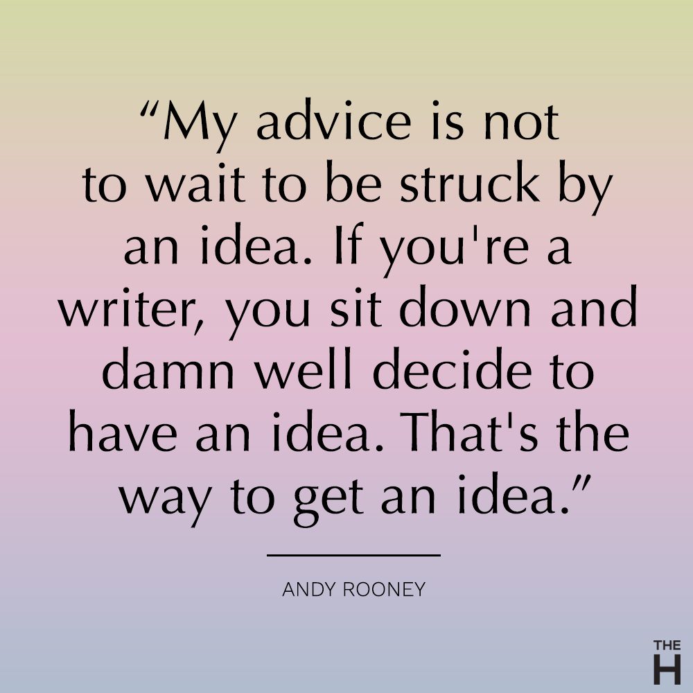 andy rooney funny motivational quote