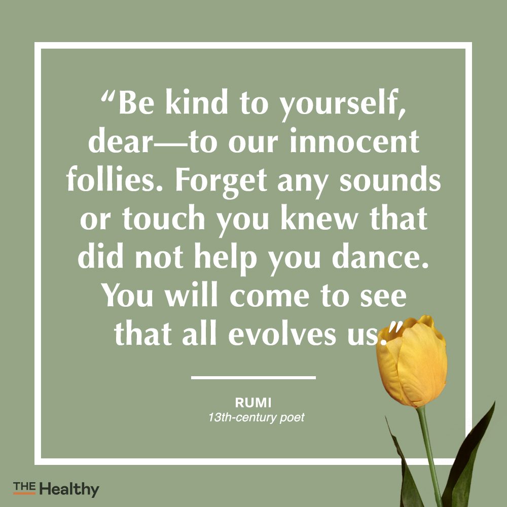 rumi self care quote