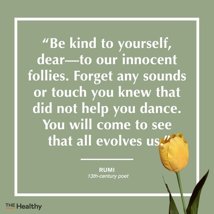 rumi self care quote