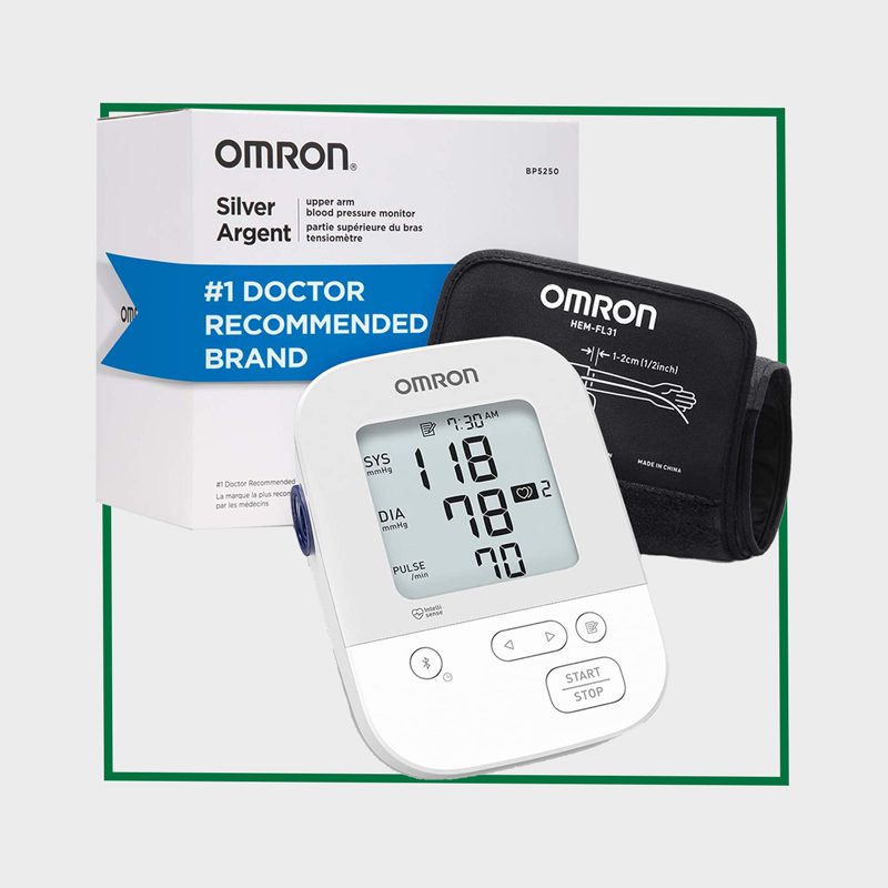 OMRON Silver Blood Pressure Monitor