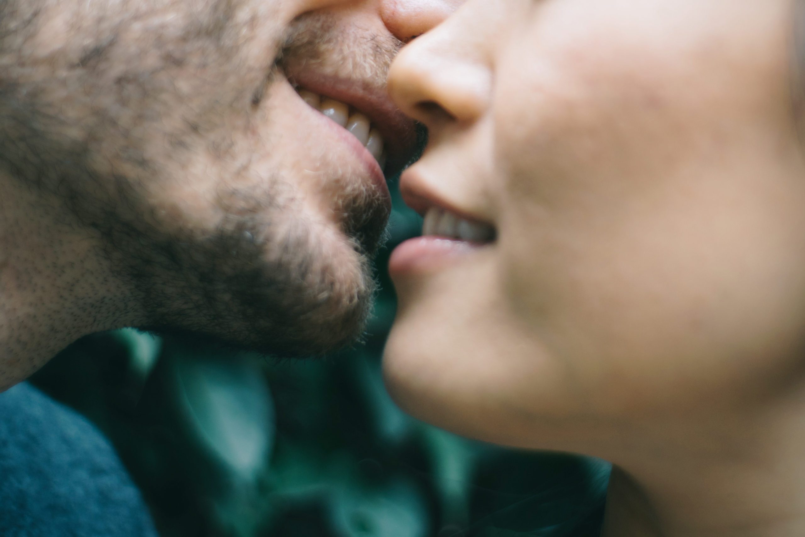 Cropped Image Of Man And Woman Embracing