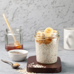 breakfast with overnight oatmeal