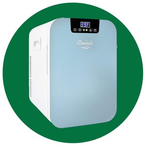 Cooluli Concord Blue 20 Liter Compact Cooler Warmer Mini Fridge