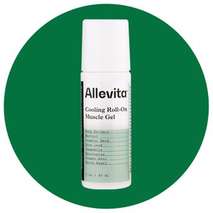 allevita cooling roll on muscle gel